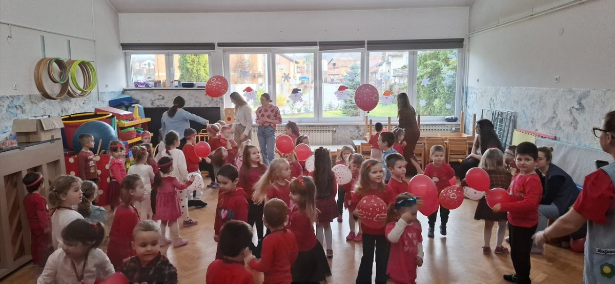 VALENTINOVO U NAŠEM VRTIĆU