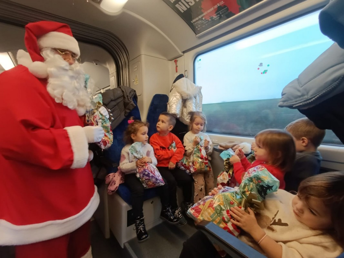 VOŽNJA BOŽIĆNIM VLAKOM TIN-EXPRESS