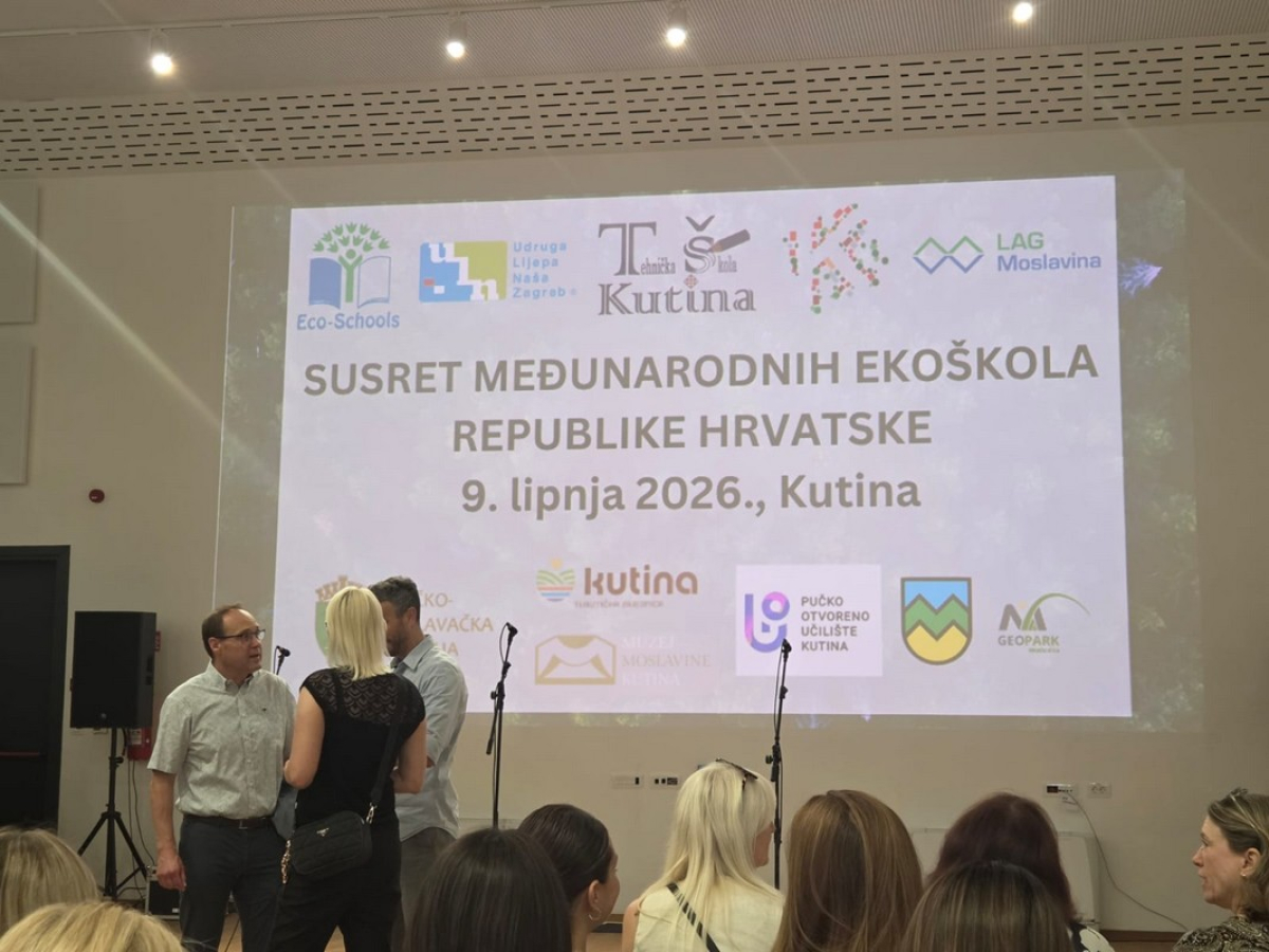 SUSRET MEĐUNARODNIH EKOŠKOLA REPUBLIKE HRVATSKE