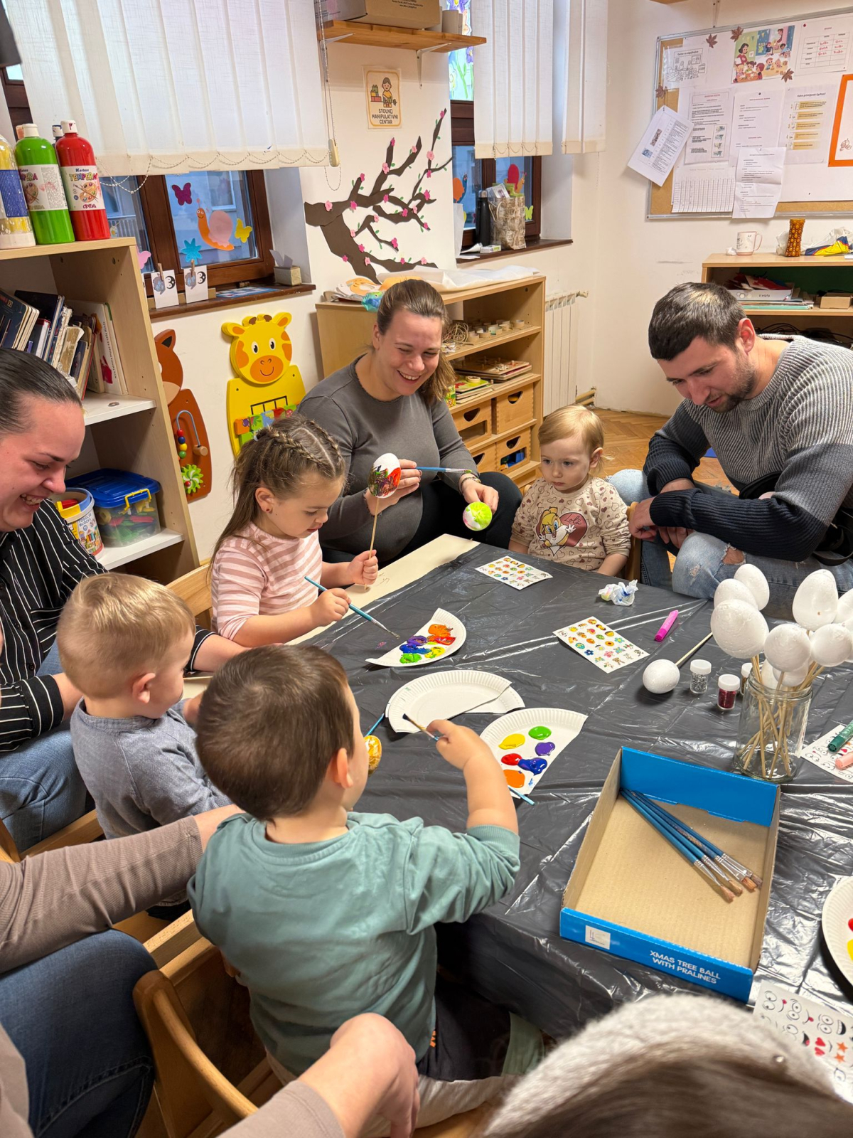 Uskrsna radionica s roditeljima u ''Pužićima''