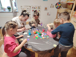 Uskrsna radionica u “Bubamarama“